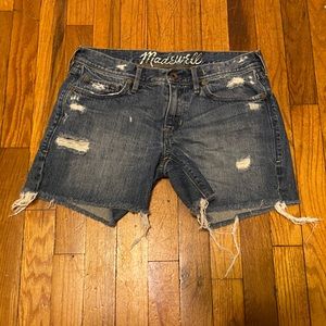 Madewell denim shorts
